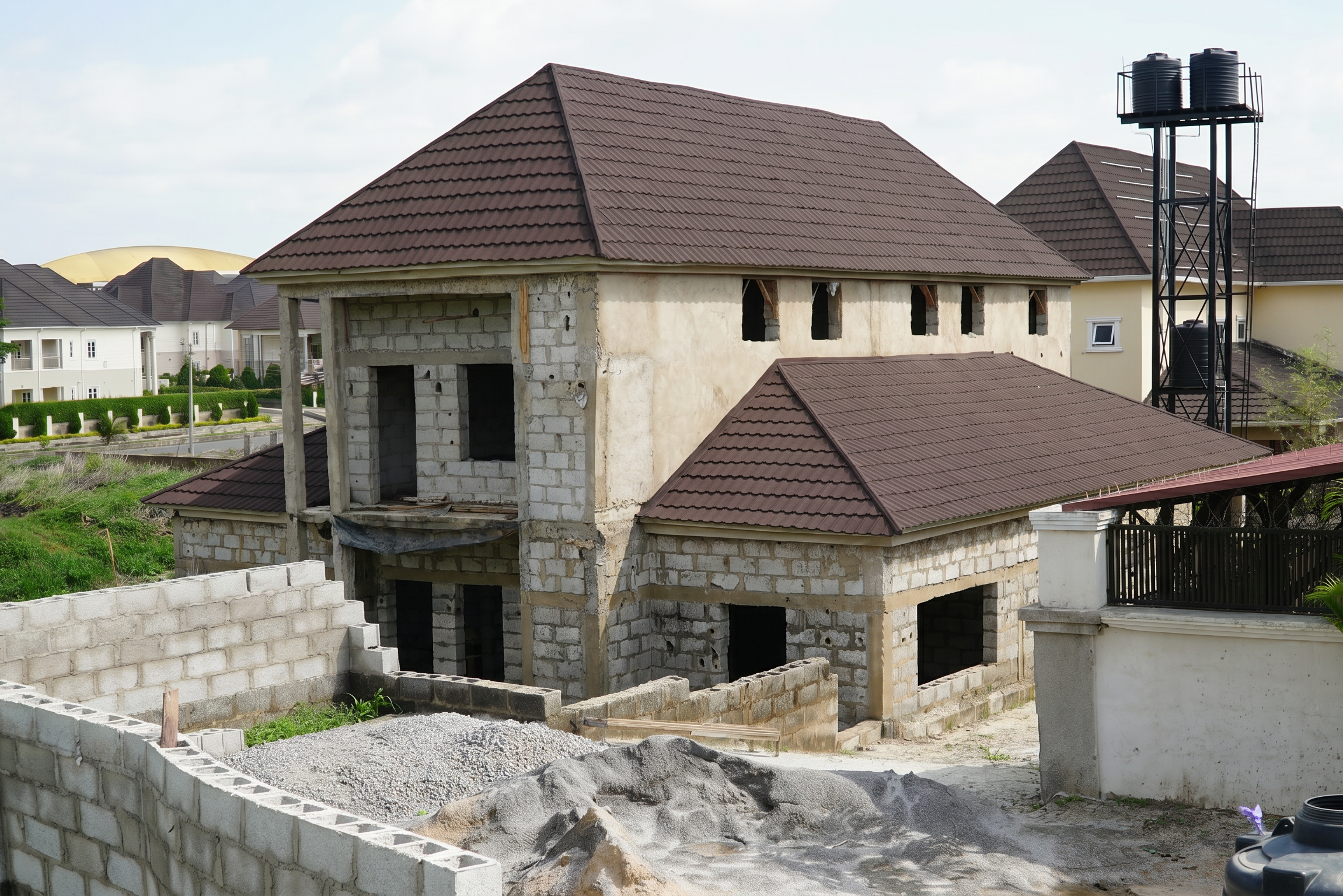 Cleaned v10 5 BEDROOM HOUSE CARCASS & BQ 1000SQM RIVER PARK